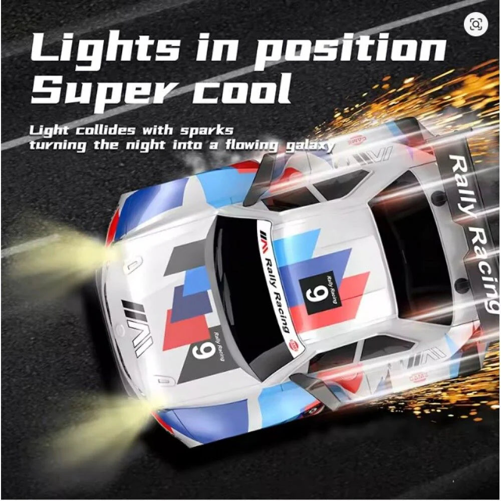 Fire Car - High-Speed RC Drift Car with Sparkling