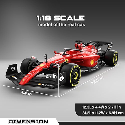Rastar R/C - Ferrari F1-75 (Scale 1:18)