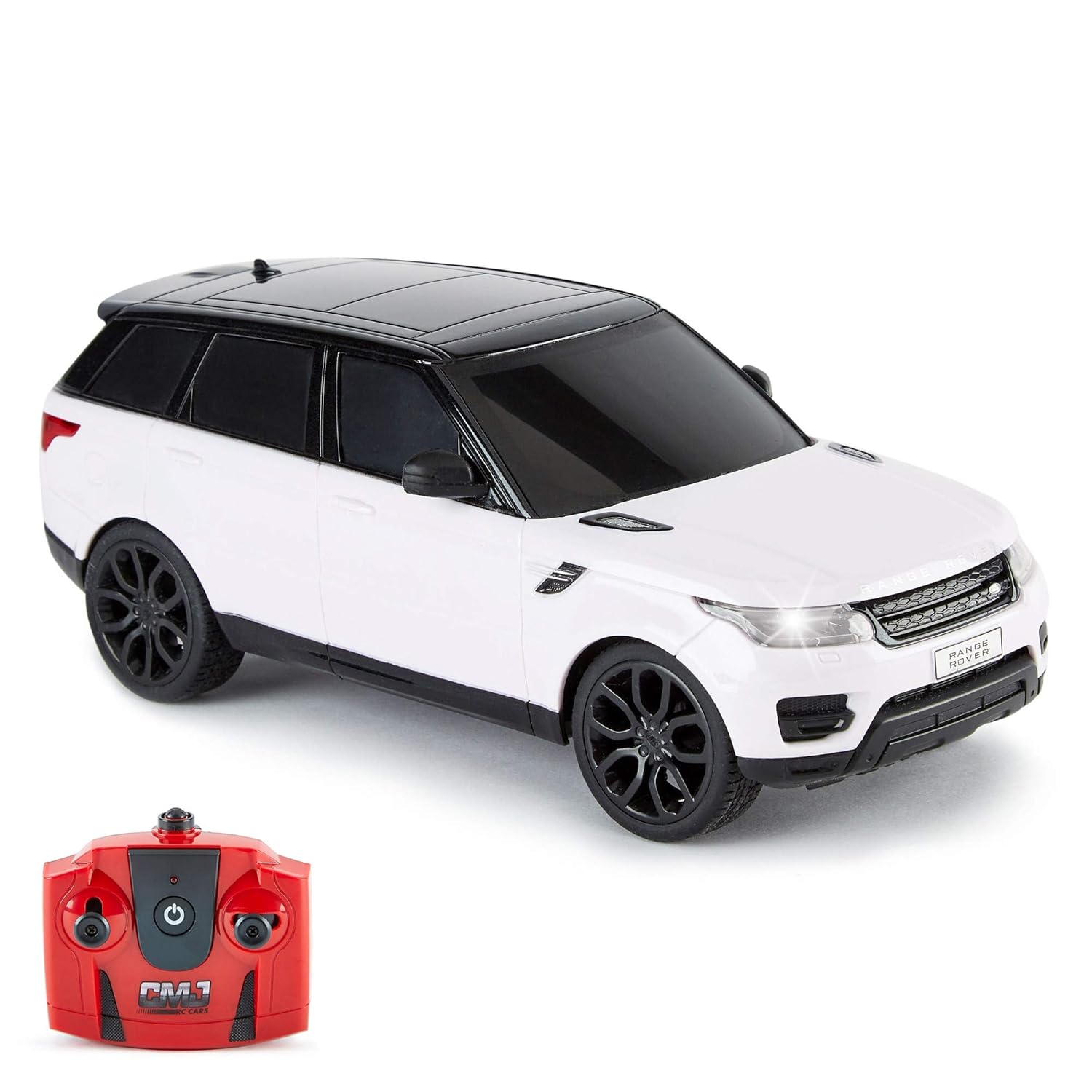 Range Rover Remote Control Car White 2.4Ghz | 1:16 Scale
