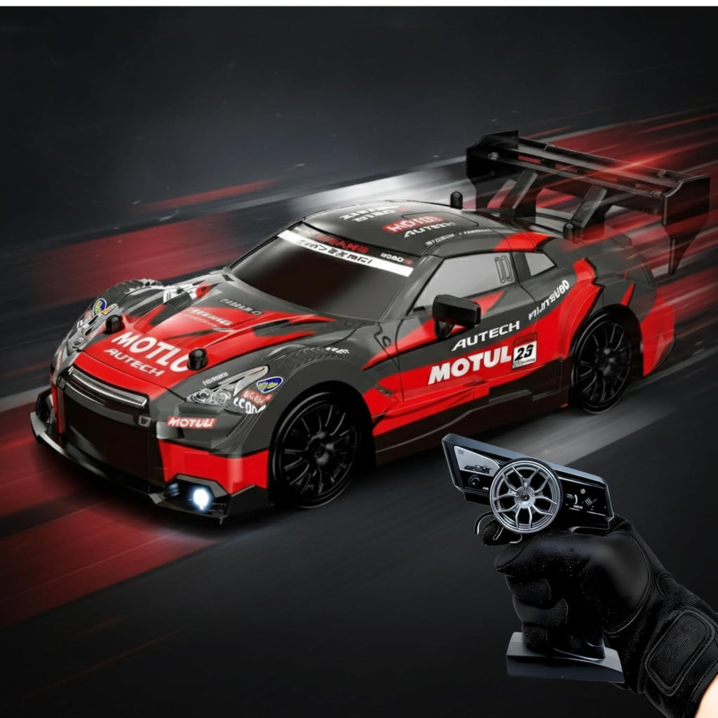 High-Speed Drift R/C Car - NISSAN GT-R – 25 km/h, 4X4 (Scale 1:16)