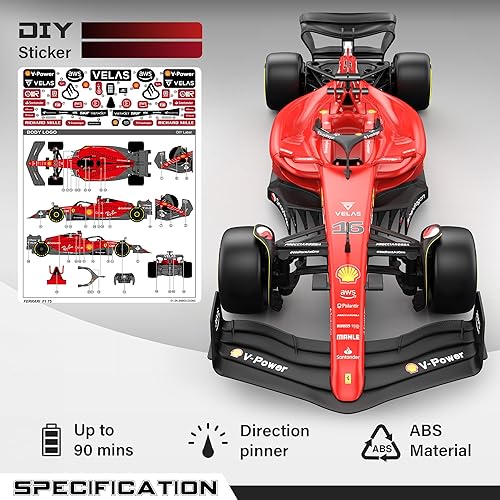 Rastar R/C - Ferrari F1-75 (Scale 1:18)
