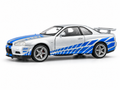 Minimotiv Nissan Skyline GTR R34 1:32 diecast scale model miniature car
