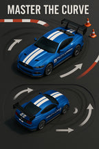 Drift RC Car (1:24) | Muscle Blue edition