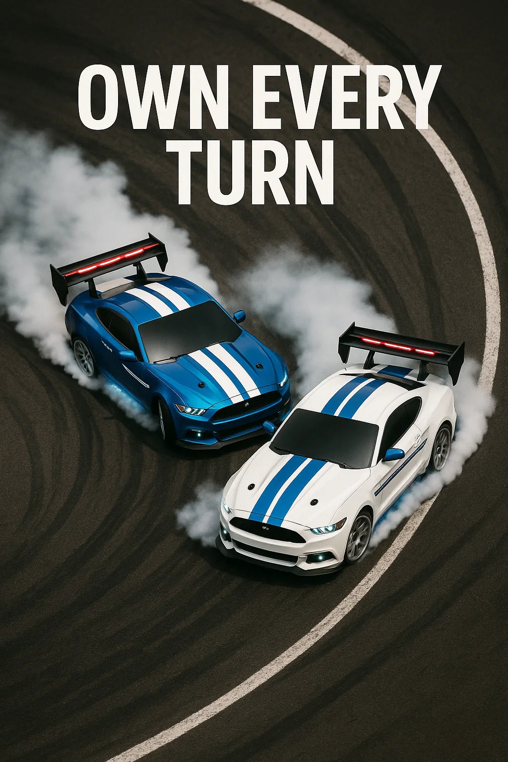 Drift RC Car (1:24) | Muscle Blue edition