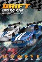 Drift RC Car (1:24) | Muscle White edition