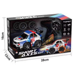 Fire Car - High-Speed RC Drift Car with Sparkling