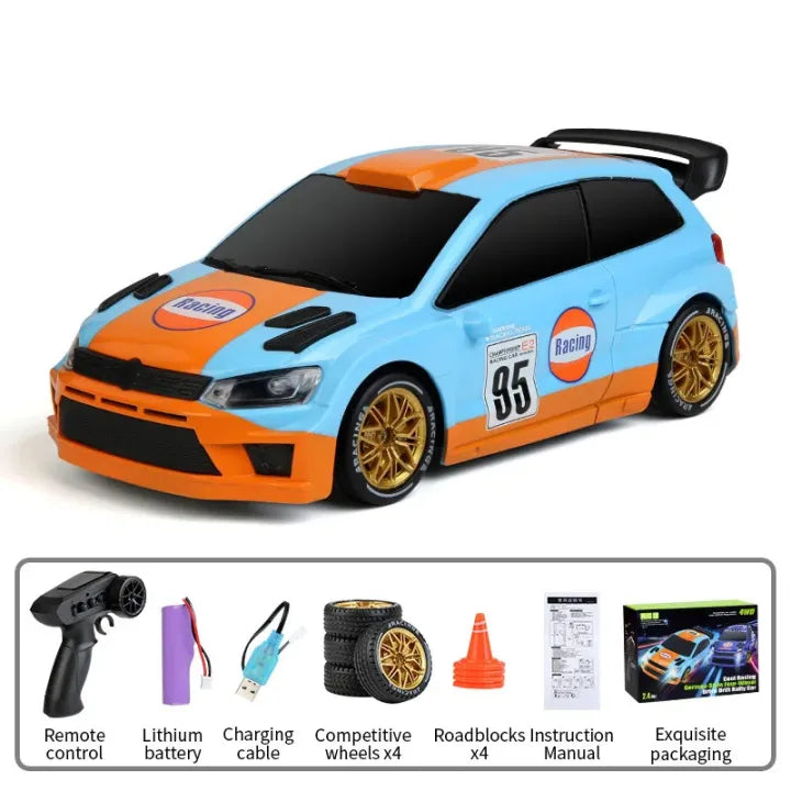 VW Polo RC Drift Car – 2.4G 4WD High Speed Remote Control Racing Car
