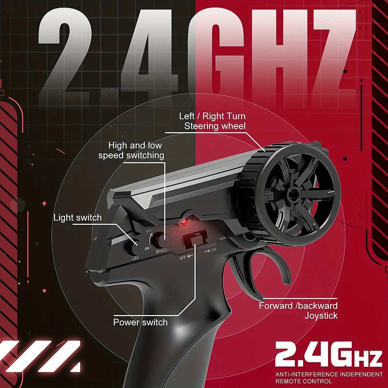 Drift RC Car (1:24) - M Series Kuro Sakai