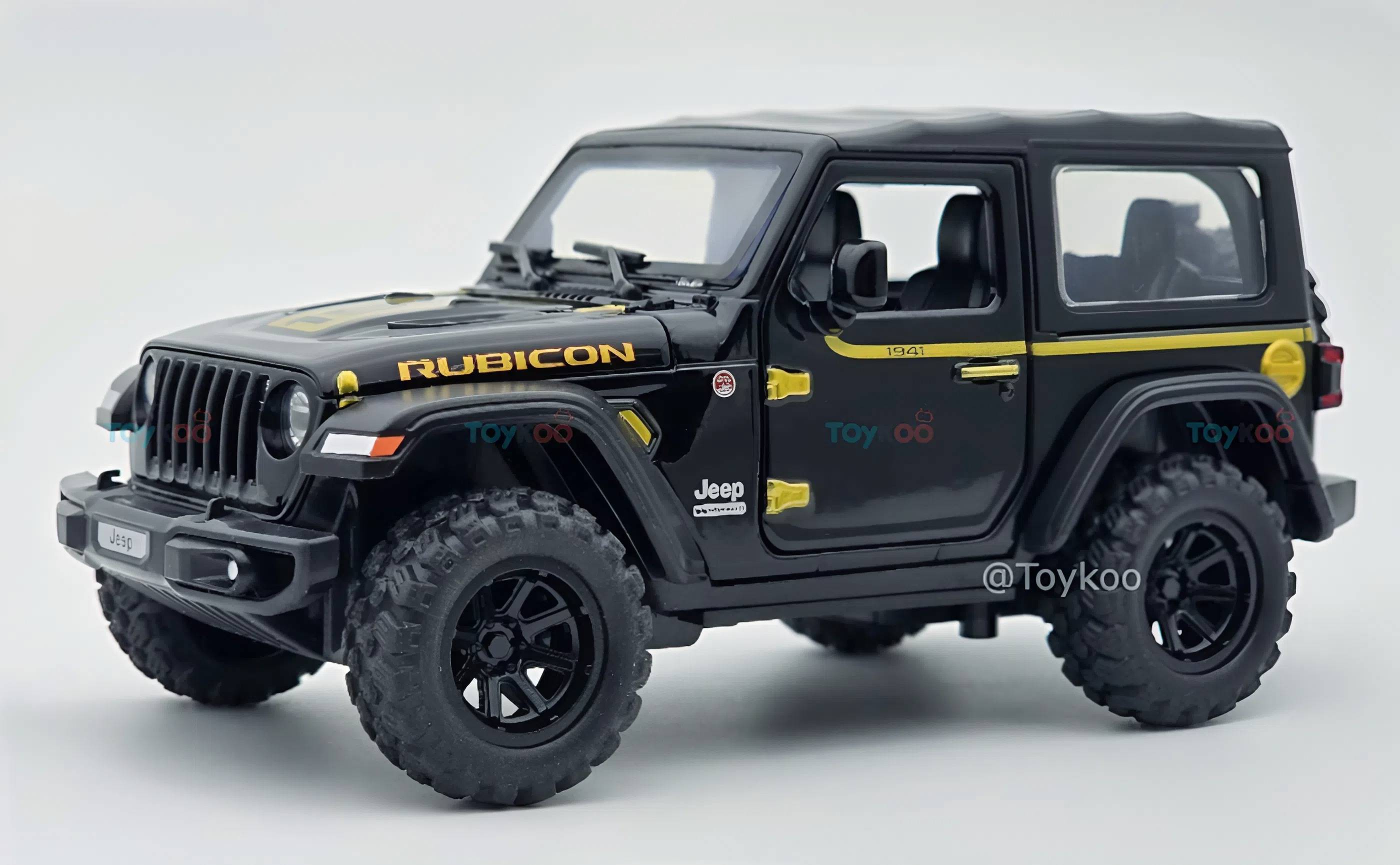 Minimotiv Jeep Wrangler Rubicon white 1:32 diecast Scale Model car