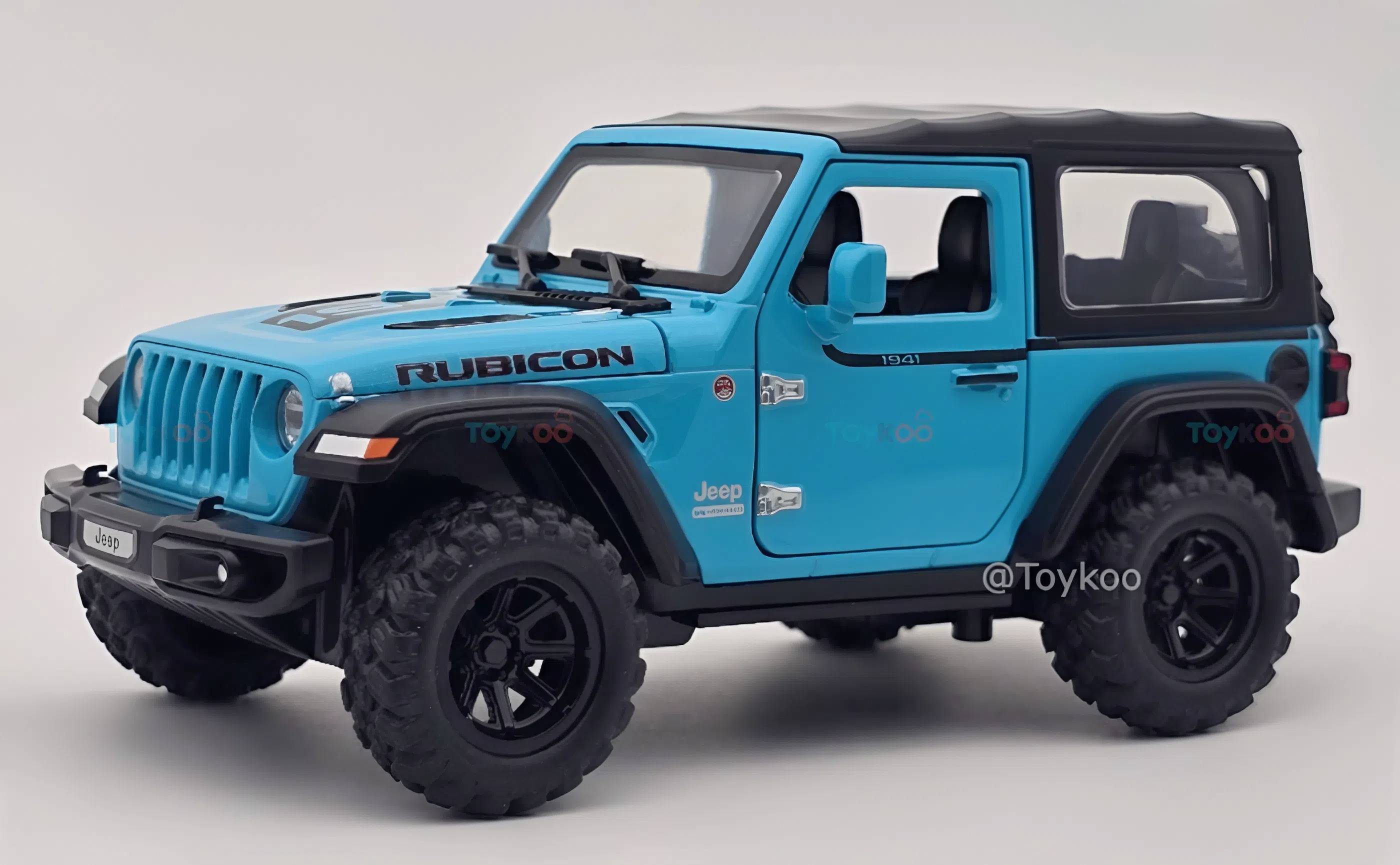 Minimotiv Jeep Wrangler Rubicon white 1:32 diecast Scale Model car