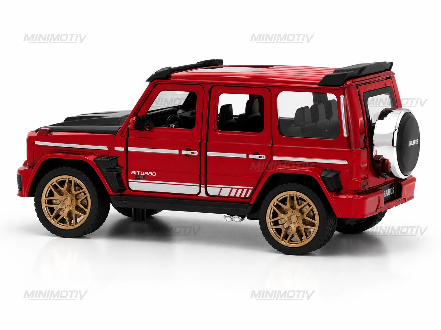Brabus 700 Mercedes-Benz G63 1:32 Metal Car (15x6.5 cm)