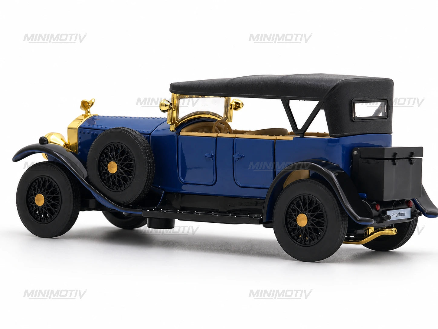 1925 Rolls-Royce Phantom I 1:32 Metal Vintage Car (16x5.7 cm)