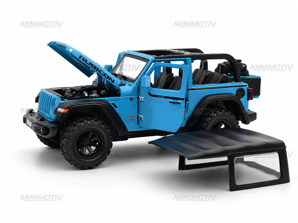 Jeep Wrangler Rubicon 1:32 Metal Diecast Car (15.5x7.5 cm)