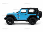 Jeep Wrangler Rubicon 1:32 Metal Diecast Car (15.5x7.5 cm)