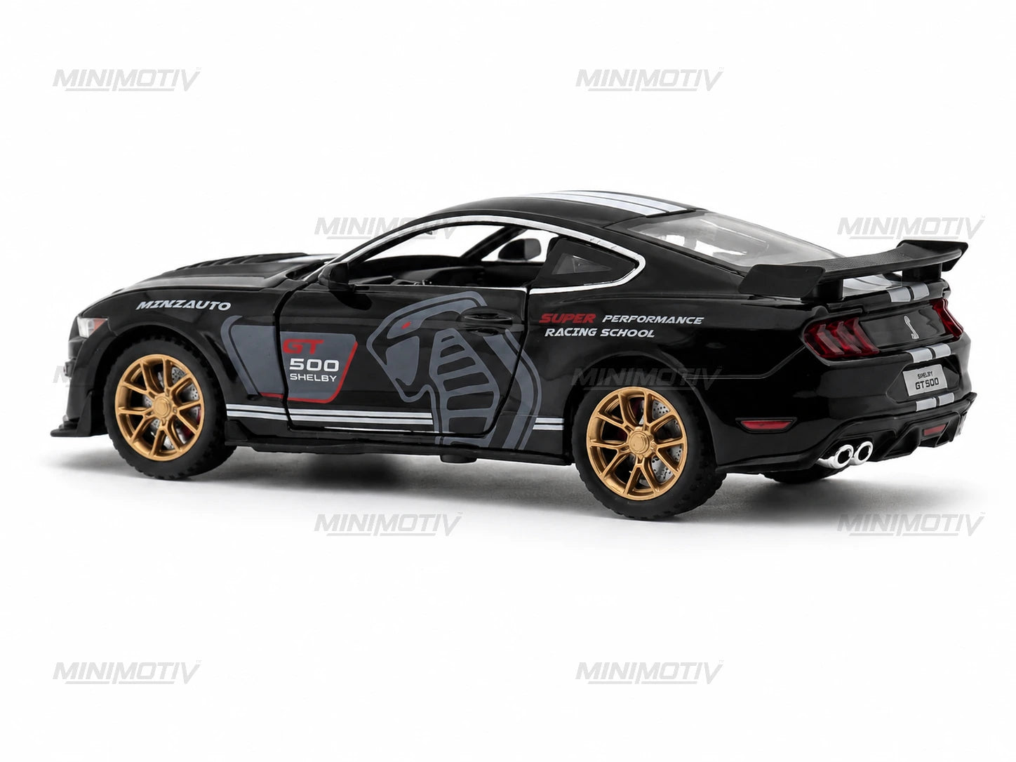 Ford Mustang Shelby GT500 1:32 Metal Diecast Car (16x7 cm)