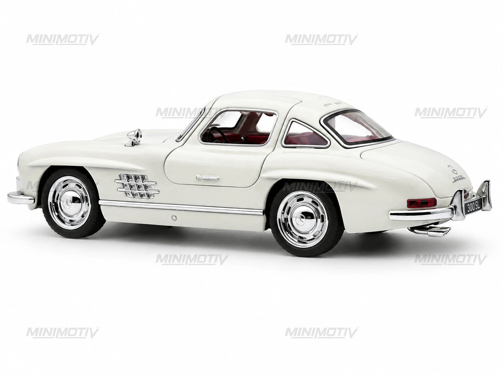 1954 Mercedes-Benz 300SL W198 1:32 Metal Car (15x6 cm)
