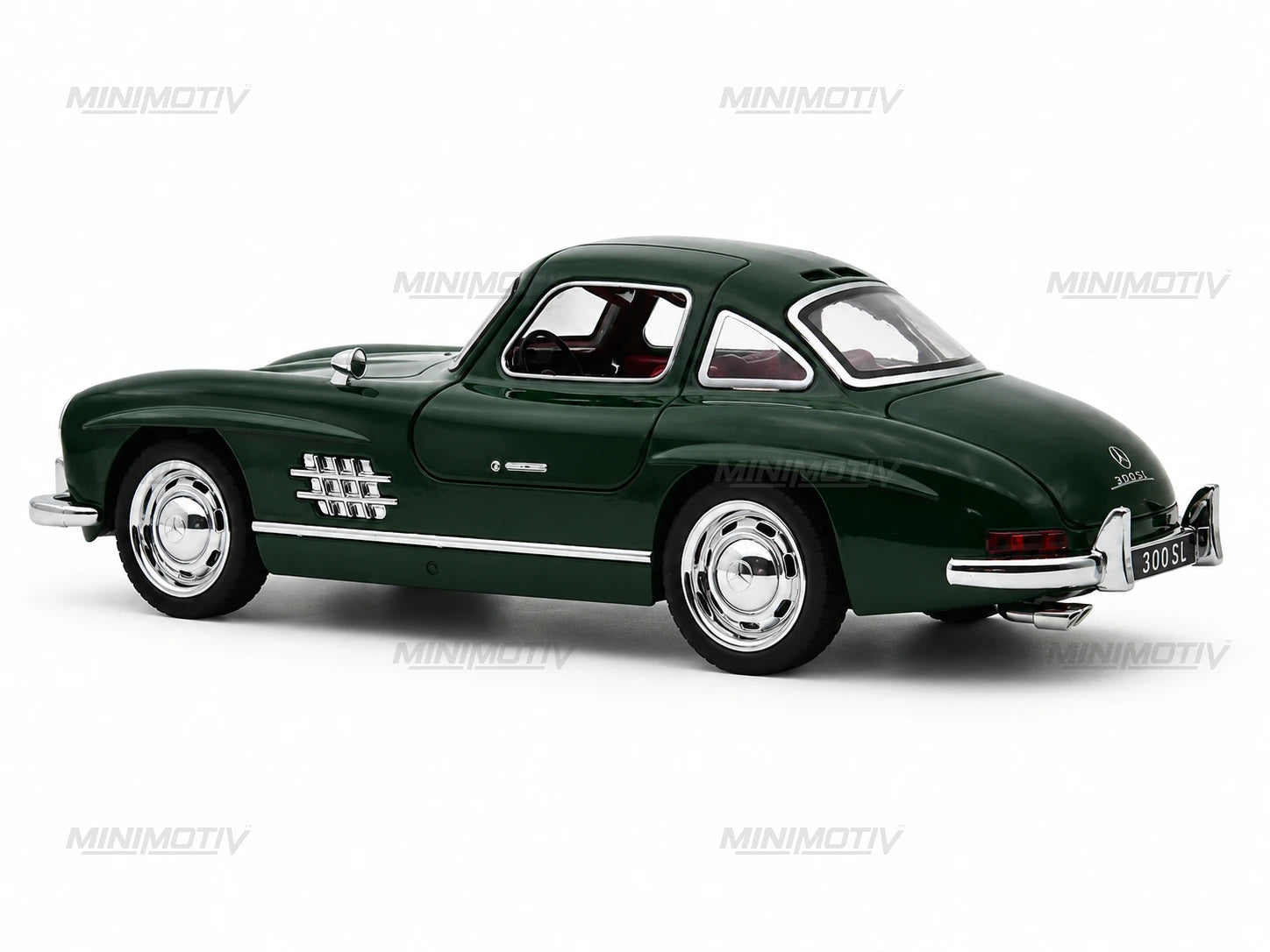 1954 Mercedes-Benz 300SL W198 1:32 Metal Car (15x6 cm)
