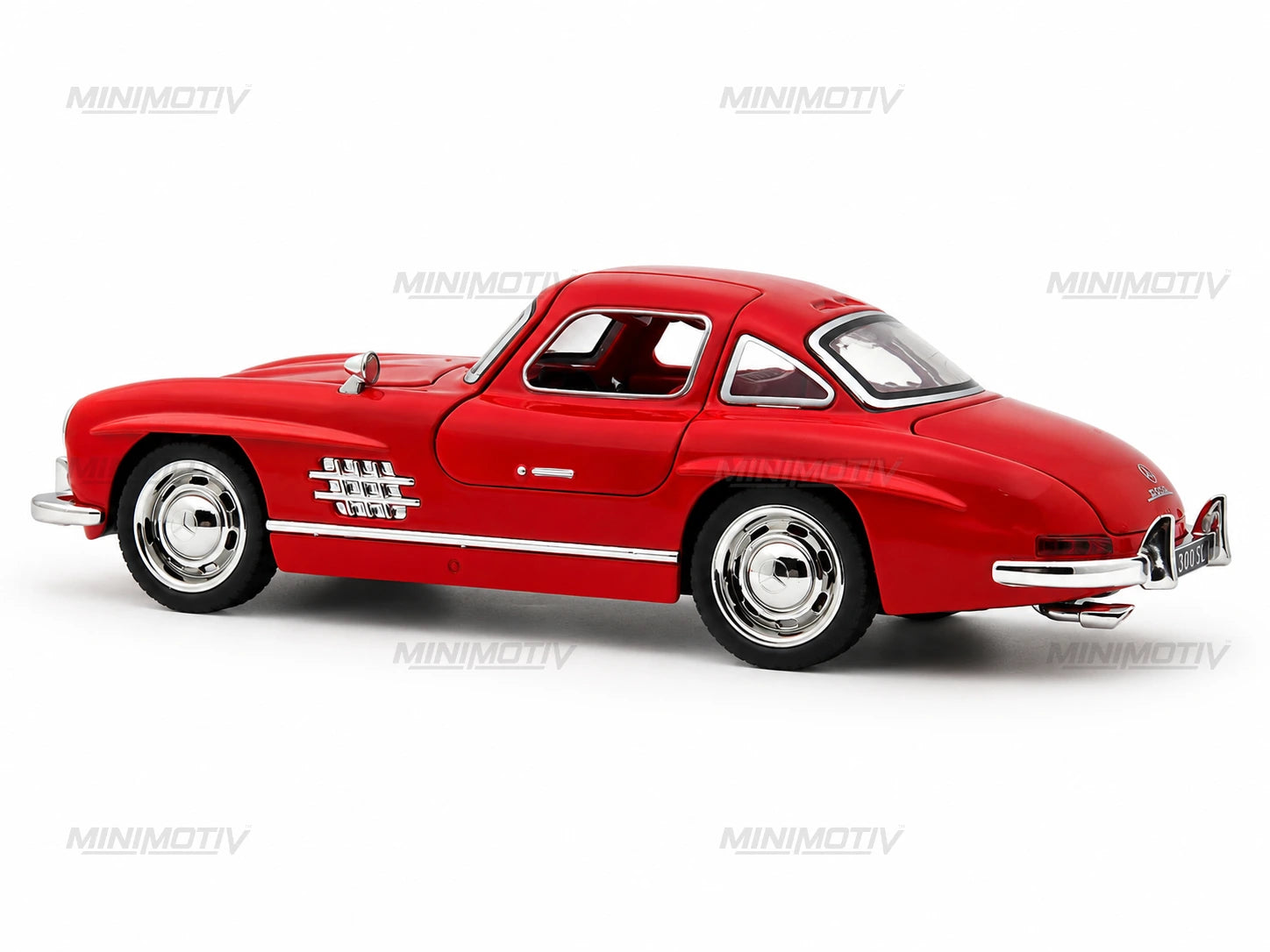 1954 Mercedes-Benz 300SL W198 1:32 Metal Car (15x6 cm)