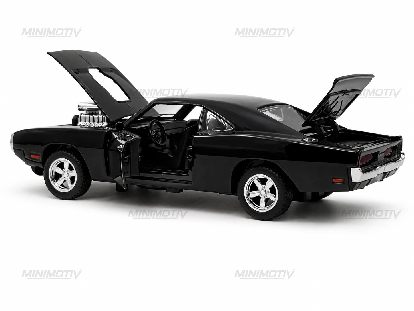 1970 Dodge Charger Fast & Furious 1:32 Metal Car (16.5x6 cm)