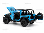 Jeep Wrangler Rubicon 1:32 Metal Diecast Car (15.5x7.5 cm)