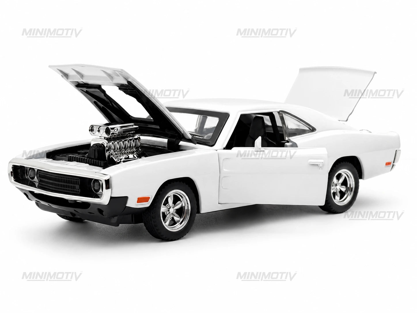 1970 Dodge Charger Fast & Furious 1:32 Metal Car (16.5x6 cm)