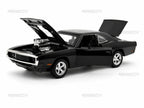 1970 Dodge Charger Fast & Furious 1:32 Metal Car (16.5x6 cm)