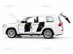 Toyota Land Cruiser LC200 1:32 Metal Diecast Car (15x6 cm)