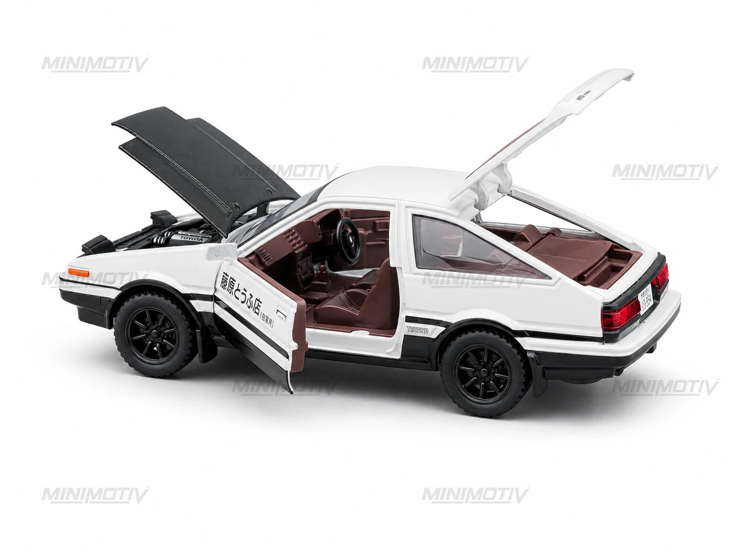 Toyota Trueno AE86 1:32 Metal Diecast Car (15x6 cm)