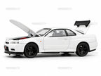 Nissan Skyline GTR R34 1:32 Metal Diecast Car (14.3x6.3 cm)
