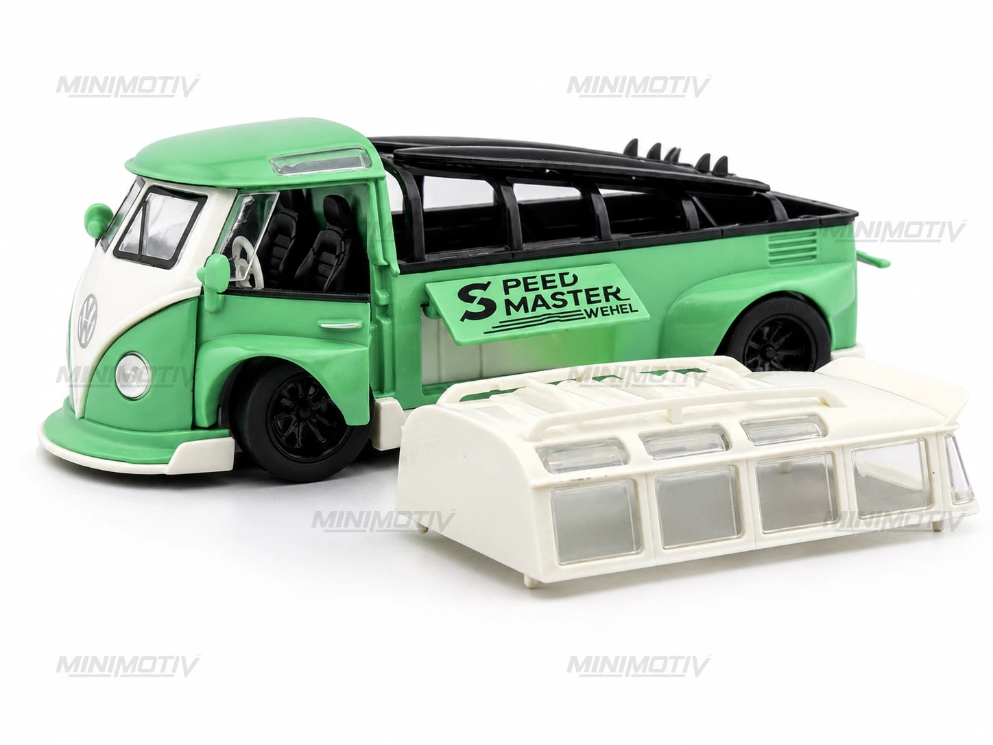 Volkswagen T1 Bus 1:32 Metal diecast Car (14.8x6.5 cm)