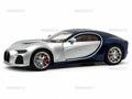 Bugatti Atlantic 1:24 Diecast Metal Car (20x8.2 cm) - Big SIze