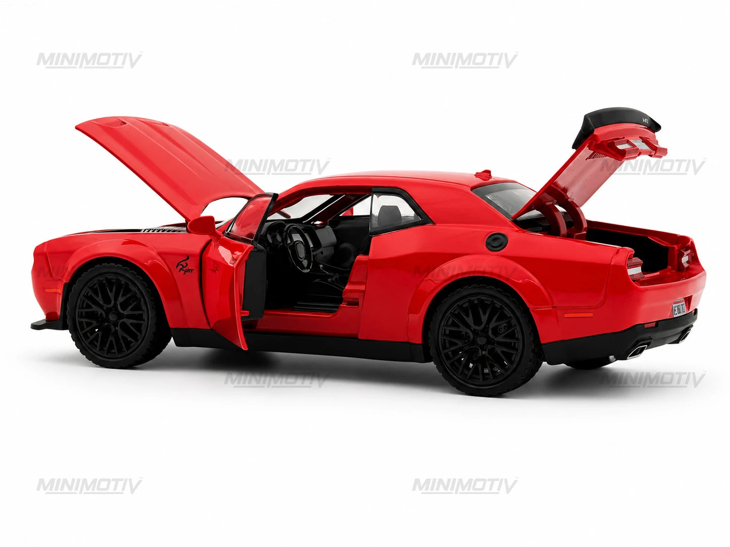 Dodge Challenger SRT 1:32 Metal Diecast Car (15.8x6.8 cm)
