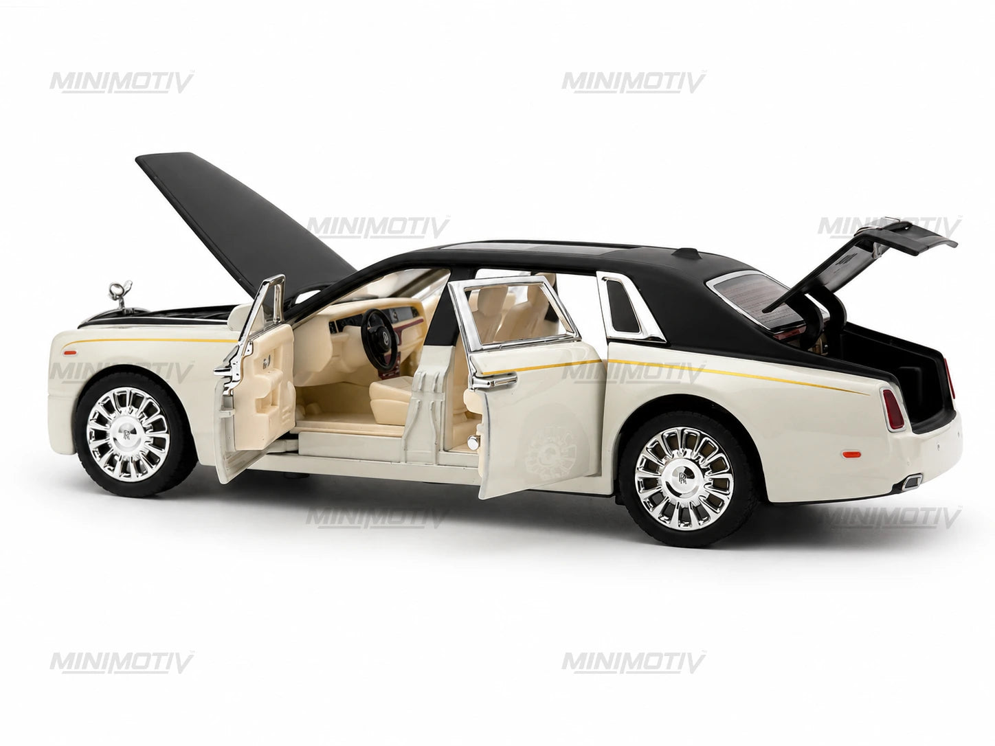 Rolls Royce Phantom VIII 1:32 Metal Diecast Car (17x5.5 cm)