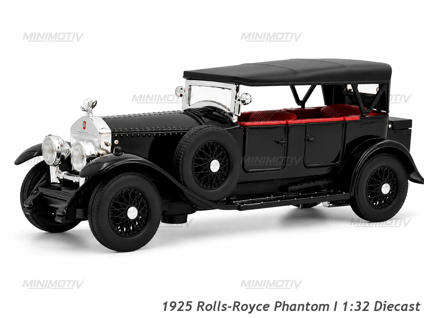 1925 Rolls-Royce Phantom I 1:32 Metal Vintage Car (16x5.7 cm)