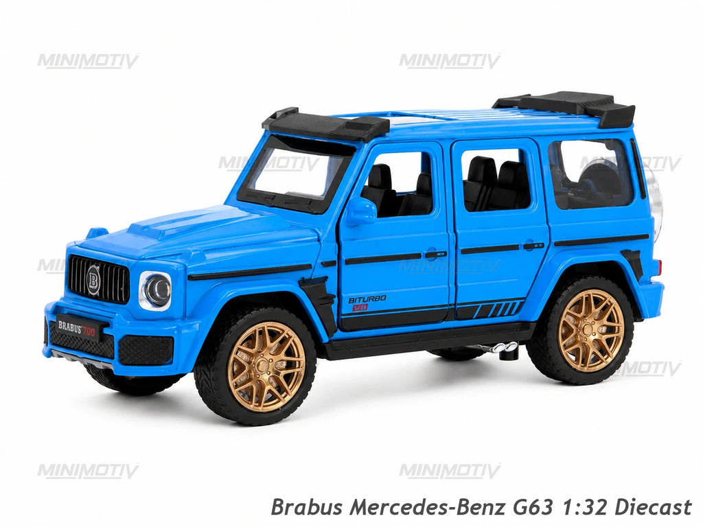 Brabus 700 Mercedes-Benz G63 1:32 Metal Car (15x6.5 cm)