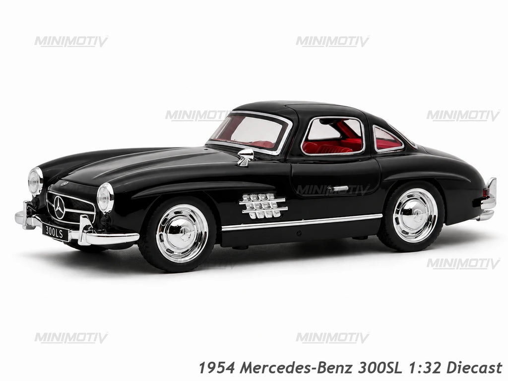 1954 Mercedes-Benz 300SL W198 1:32 Metal Car (15x6 cm)