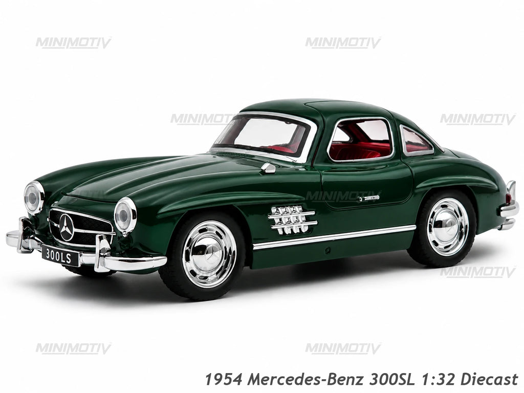 1954 Mercedes-Benz 300SL W198 1:32 Metal Car (15x6 cm)