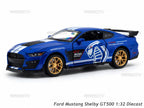Ford Mustang Shelby GT500 1:32 Metal Diecast Car (16x7 cm)