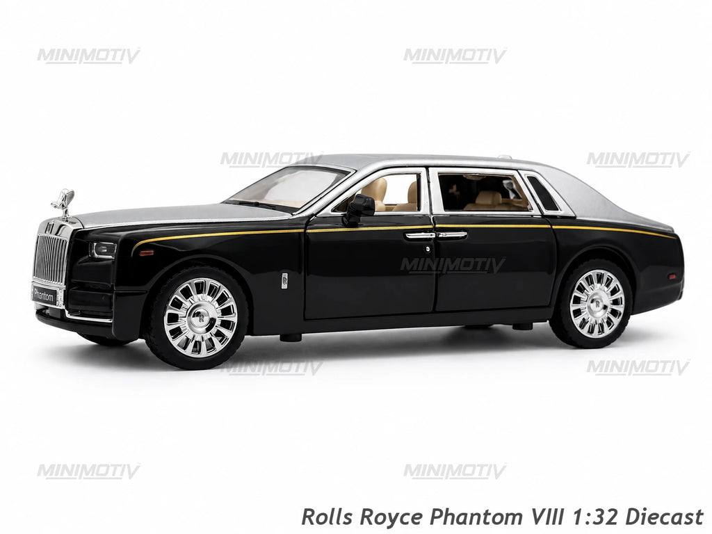 Rolls Royce Phantom VIII 1:32 Metal Diecast Car (17x5.5 cm)