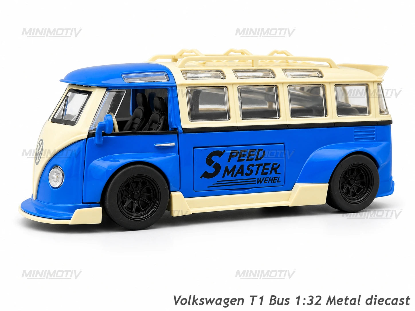 Volkswagen T1 Bus 1:32 Metal diecast Car (14.8x6.5 cm)