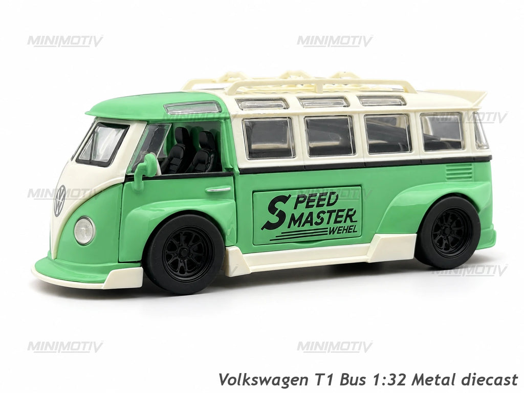 Volkswagen T1 Bus 1:32 Metal diecast Car (14.8x6.5 cm)