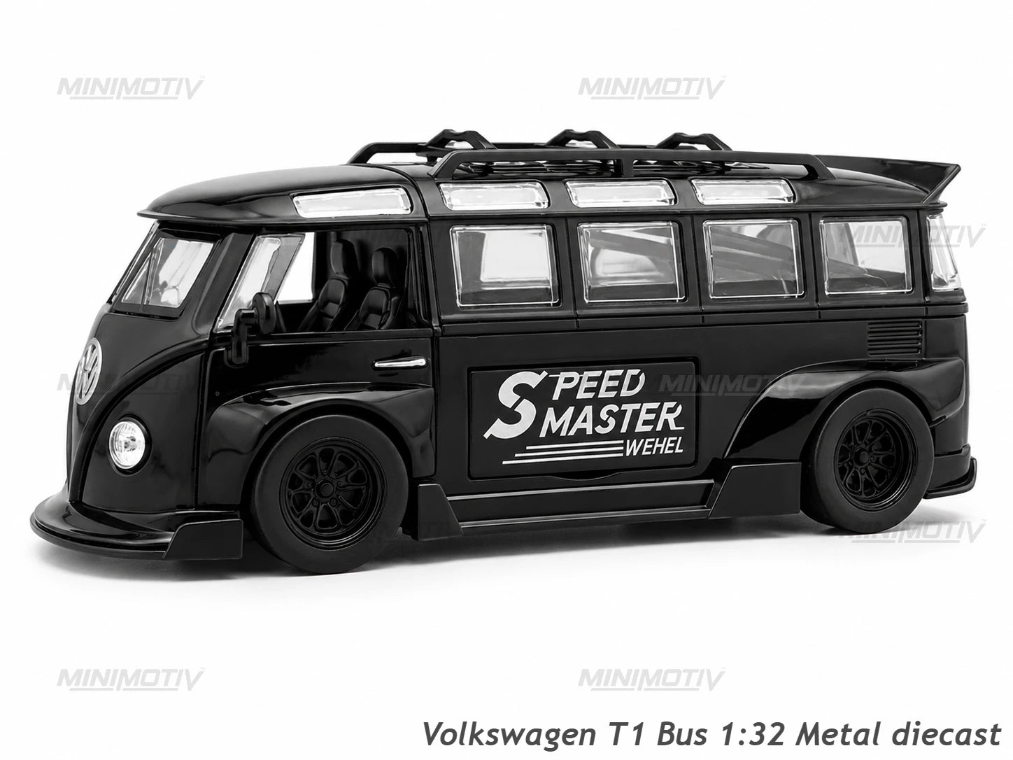 Volkswagen T1 Bus 1:32 Metal diecast Car (14.8x6.5 cm)