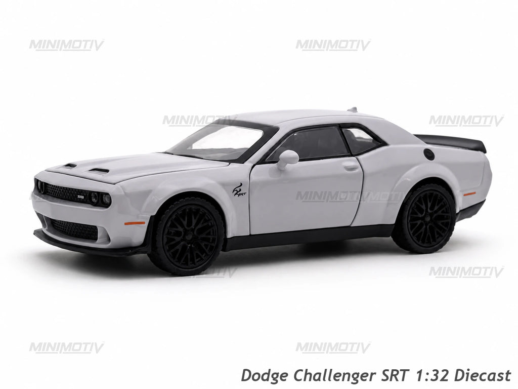 Dodge Challenger SRT 1:32 Metal Diecast Car (15.8x6.8 cm)