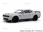 Dodge Challenger SRT 1:32 Metal Diecast Car (15.8x6.8 cm)