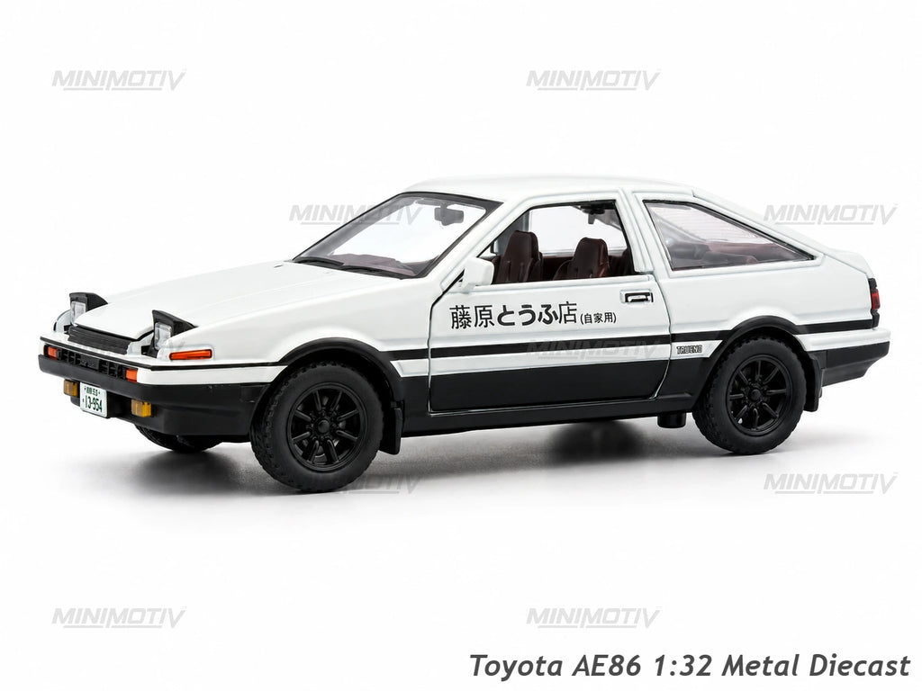 Toyota Trueno AE86 1:32 Metal Diecast Car (15x6 cm)