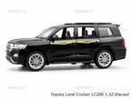 Toyota Land Cruiser LC200 1:32 Metal Diecast Car (15x6 cm)